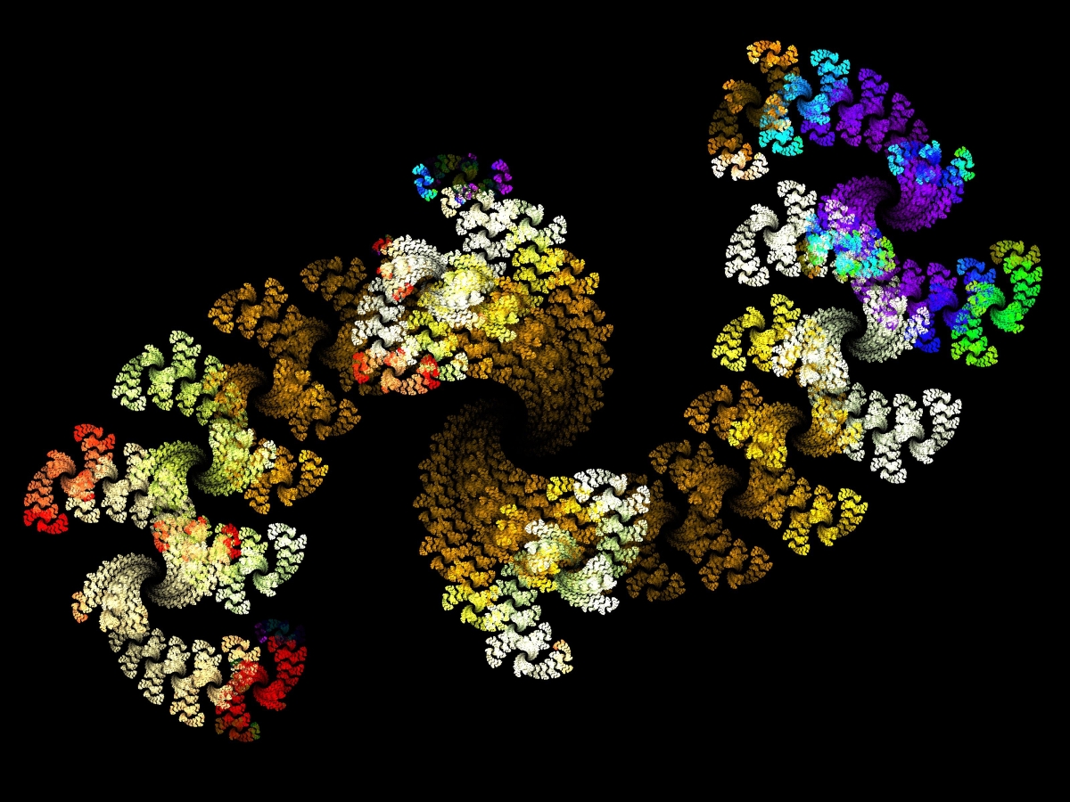 Fractal croissant attractor